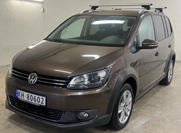 2012 Volkswagen Touran - 2,0 TDi Cross/Aut./Skinn/H-feste/140hk/Ny EU/Navi